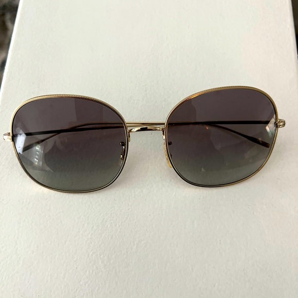 Oliver Peoples Accessories Oliver Peoples Gold Female Aviator